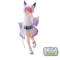 Sega Zero Starting Life In Another World Figure Day After The Rain Ram Luminasta 21cm Figure