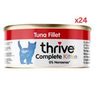 Thrive Tuna Fillet Kitten Wet Food 75g (Pack of 24)