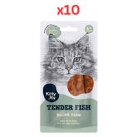 Kitty Joy Tender Fish Boiled Tuna Cat Treats 25G (Pack of 10) Kitty Joy Tender Fish Boiled Tuna Cat Treats 25G (Pack of 10)