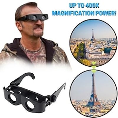 Zoomable Wearable Binoculars Bird Watching Kids  Adults Binocular Night Vision Glasses Hands Free Sports Opera Glasses Macular Degeneration Glass Optics Best Compact Long Distance Eye Telescope Lightinthebox