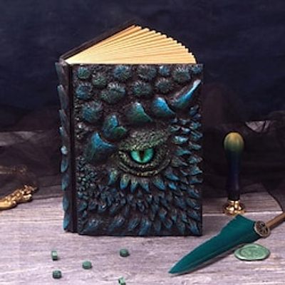 Vintage 3D Dragon Embossed Notebook A5 Diary Hand Account Journals Book Planner Notepad Office Stationery Supplies Gifts Lightinthebox