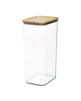 Rosanna Pansino Recycled Plastic Canister with Wood Lid 18.2 Cups