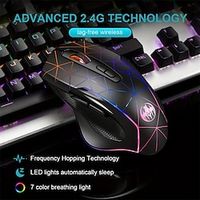 2.4G Wireless Charging Mouse The Perfect Gaming and Office Companion for Laptop Computers miniinthebox - thumbnail