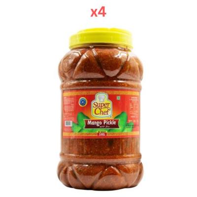 Super Chef Mango Pickle 5Kg (Pack Of 4)