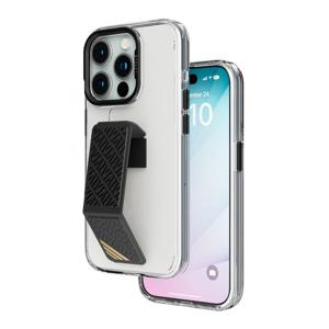 Levelo Morphix Clara Grip Case For iPhone 15 Pro Max - Black