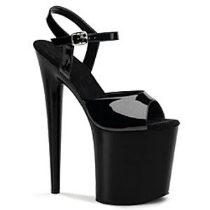 Women's Sandals Stiletto Heel Peep Toe British Office  Career PU Solid Colored White Black Red miniinthebox
