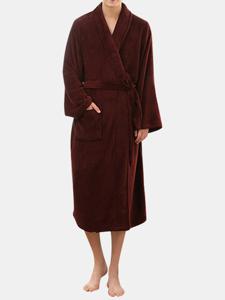 Thicken Plus Size Flannel Sleepwear Robes