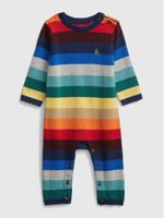Baby Happy Stripe One-Piece - thumbnail