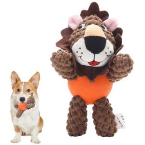 Pawsitiv Lion With Rubber Ball And Squeaky - Large