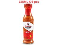 Nando's Hot Peri Peri Sauce (Pack Of 6 X 125ML)