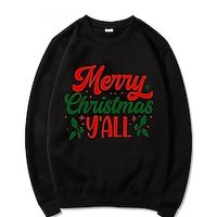 Christmas Cosplay Cartoon Manga Sweatshirt Anime Graphic Top For Men's Women's Unisex Adults' Hot Stamping 100% Polyester Party Festival miniinthebox - thumbnail