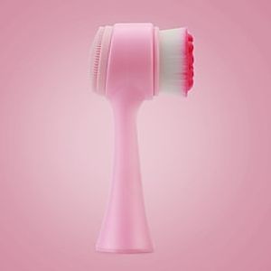 Face Wash Artifact Facial Cleanser Manual Cleansing Brush Silicone Double-sided Massage Brush Face Artifact Beauty Makeup Lightinthebox