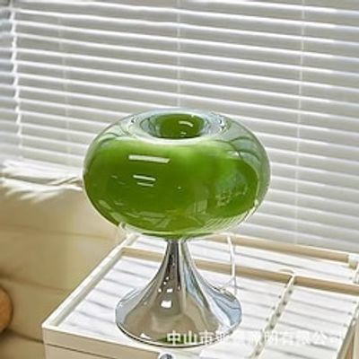 Bedside Mushroom Table Lamp Modern Minimalist Glass Furniture Decoration Living Room Bedroom Study Bedside Table Lamp 110-240V Lightinthebox