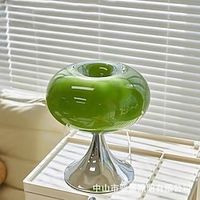 Bedside Mushroom Table Lamp Modern Minimalist Glass Furniture Decoration Living Room Bedroom Study Bedside Table Lamp 110-240V Lightinthebox - thumbnail