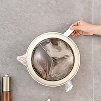Kitchen Wall-mounted Disposable Plastic Wrap Cover, Plastic Bag Storage Box, Plastic Wrap Cover, Aesthetic Room Decor, Home Decor, Kitchen Accessories, Bathroom Decor, Bedroom Decor Lightinthebox - thumbnail