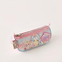 Minmie Printed Pencil Case with Zip Closure