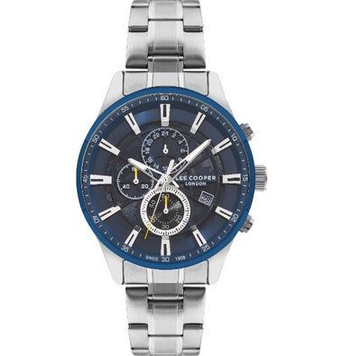 Lee Cooper Men's Multi Function D.Blue Dial Watch - LC07670.390