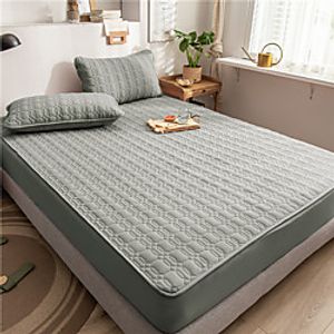 Waterproof bed urine isolation children's cotton bed baby bed cotton clamped thick mattress protective cover customized miniinthebox