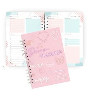 A5 Notebooks 2023 Weekly  Daily Planner Notepad Notebook Stationary Agenda Writing Pads Office School miniinthebox