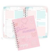 A5 Notebooks 2023 Weekly  Daily Planner Notepad Notebook Stationary Agenda Writing Pads Office School miniinthebox - thumbnail