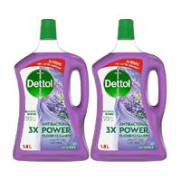 Dettol Floor Cleaner 3X Lavender Dettol 2 x 1.8 L