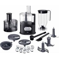 Braun Identity Collection Food Processor, 1000 Watt, Black - FP5160