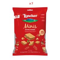 Loacker Minis Napolitaner Chocolate Wafers, 7X150G