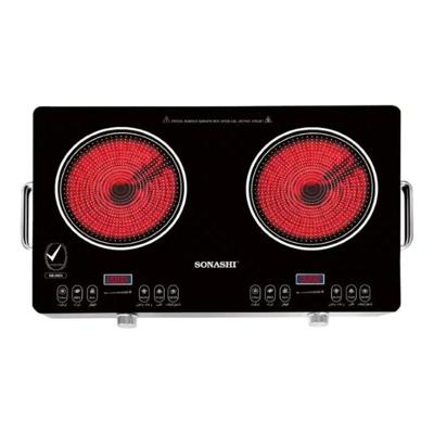 Sonashi Infrared Double Ceramic Stove, Cooker - SIS-017C Sonashi Infrared Double Ceramic Stove, Cooker - SIS-017C