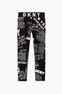 Newspaper Print Leggings Newspaper Print Leggings
