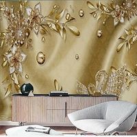 Art Deco 3D Home Decoration Classic Modern Wall Covering, Canvas PVC / Vinyl Material Self adhesive Mural Wall Cloth, Room Wallcovering miniinthebox - thumbnail