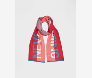 Womens Never Stop Dreaming Scarf  Red