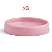 Beco Steady Food & Water Cat Bowl - Pink (Pack Of 3)