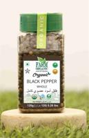 Farm Organic Black Pepper Whole 120gms