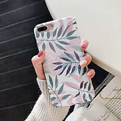 Phone Case For Apple Back Cover iPhone XR iPhone XS iPhone XS Max iPhone X iPhone 8 Plus iPhone 8 iPhone 7 Plus iPhone 7 iPhone 6s Plus iPhone 6s Dustproof Pattern Backup Scenery Flower TPU miniinthebox