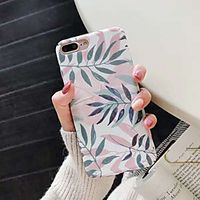 Phone Case For Apple Back Cover iPhone XR iPhone XS iPhone XS Max iPhone X iPhone 8 Plus iPhone 8 iPhone 7 Plus iPhone 7 iPhone 6s Plus iPhone 6s Dustproof Pattern Backup Scenery Flower TPU miniinthebox - thumbnail