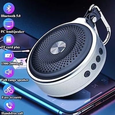 Mini Bluetooth Speaker Outdoor Hifi Subwoofer Portable Hands-free Call Music Sound Box TF Card MP3 Player Computer Loudspeaker Lightinthebox
