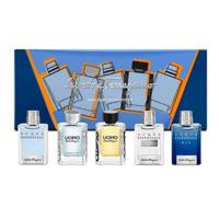 Salvatore Ferragamo Masculine (M) Mini Set Edt 5 X 5Ml (Uomo + Casual Life + Essenziale +Essenziale Colonia + Essenziale Blu)