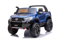 Megastar Licensed Toyota Hilux Ride On 12v battery kids 2 Seater Ride On SUV Car With MP4 player, Blue - HL- 850 blu -lob (UAE Delivery Only)