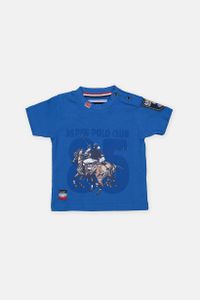 Toddler Boys Graphic Print Tee  Blue