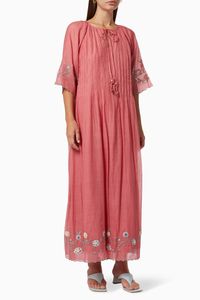 Camela Dress in Cotton Silk Blend