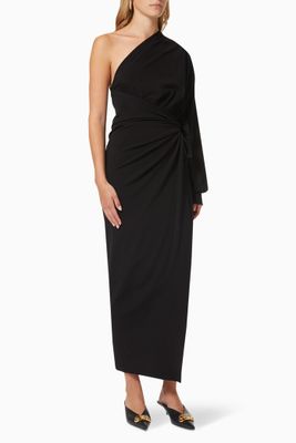 Body Wrap Dress in Milano Jersey Body Wrap Dress in Milano Jersey