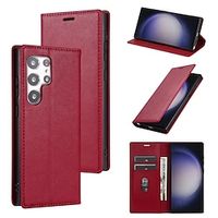 Phone Case For Samsung Galaxy S24 S23 S22 S21 Ultra Plus A54 A34 A14 A73 A53 A33 A23 A13 A52 A32 A22 A12 A71 A51 A31 S20 Plus S20 Ultra S20 S20 FE Back Cover Flip Cover with Stand Holder Magnetic Lightinthebox - thumbnail