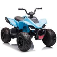 McLaren MCL 35 Liveries Electric Quad Bike - Light Blue (12V) (UAE Delivery Only)