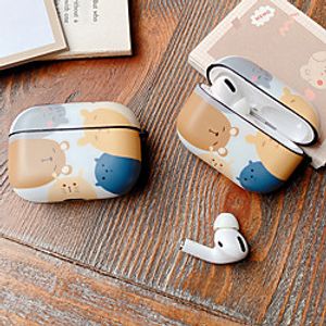 Case For AirPods Pro / Airpods 1/2 Shockproof / Dustproof Headphone Case Soft miniinthebox