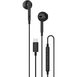 UNISYNK IN-EAR HEADPHONES USB-C BLACK