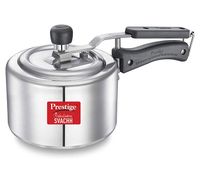 Prestige Svachh, 10738, 1.5 L, Straight Wall Aluminium Pressure Cooker, MPN10738