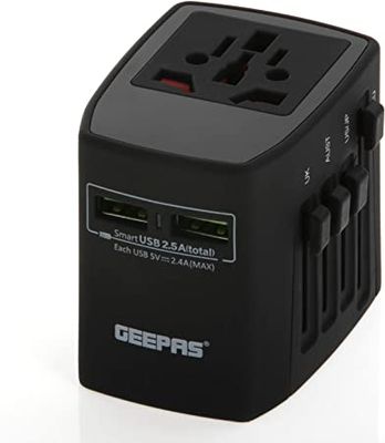 Geepas Universal Adapter For Electric Devices, GA58024UK