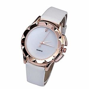 Womens Watch, Leather Band New Strap Analog Quartz Wrist Watch Retro Exquisite Luxury Classic Bracelet Casual Business Watches for Ladies Teen Girls (F) Lightinthebox