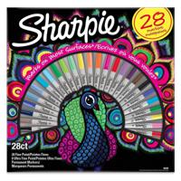 Sharpie Permanent Markers - Peacock (Pack of 28) (Assorted Colors) - thumbnail