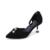 Women's Heels Pumps PU Almond Black Yellow miniinthebox - thumbnail